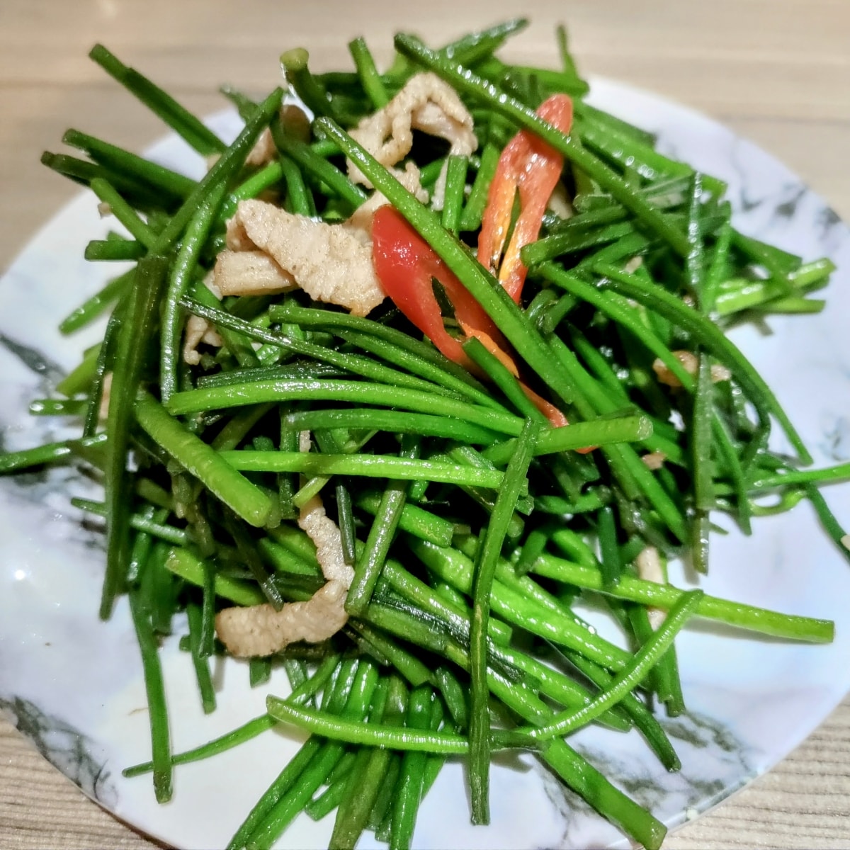松阪豚爆水蓮