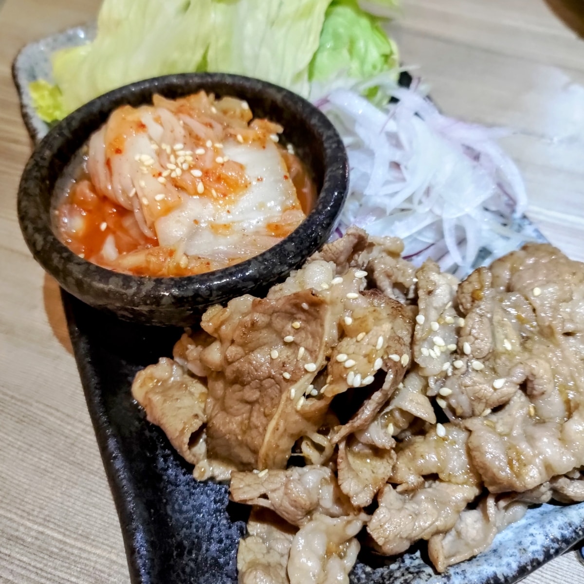 泡菜松阪豬