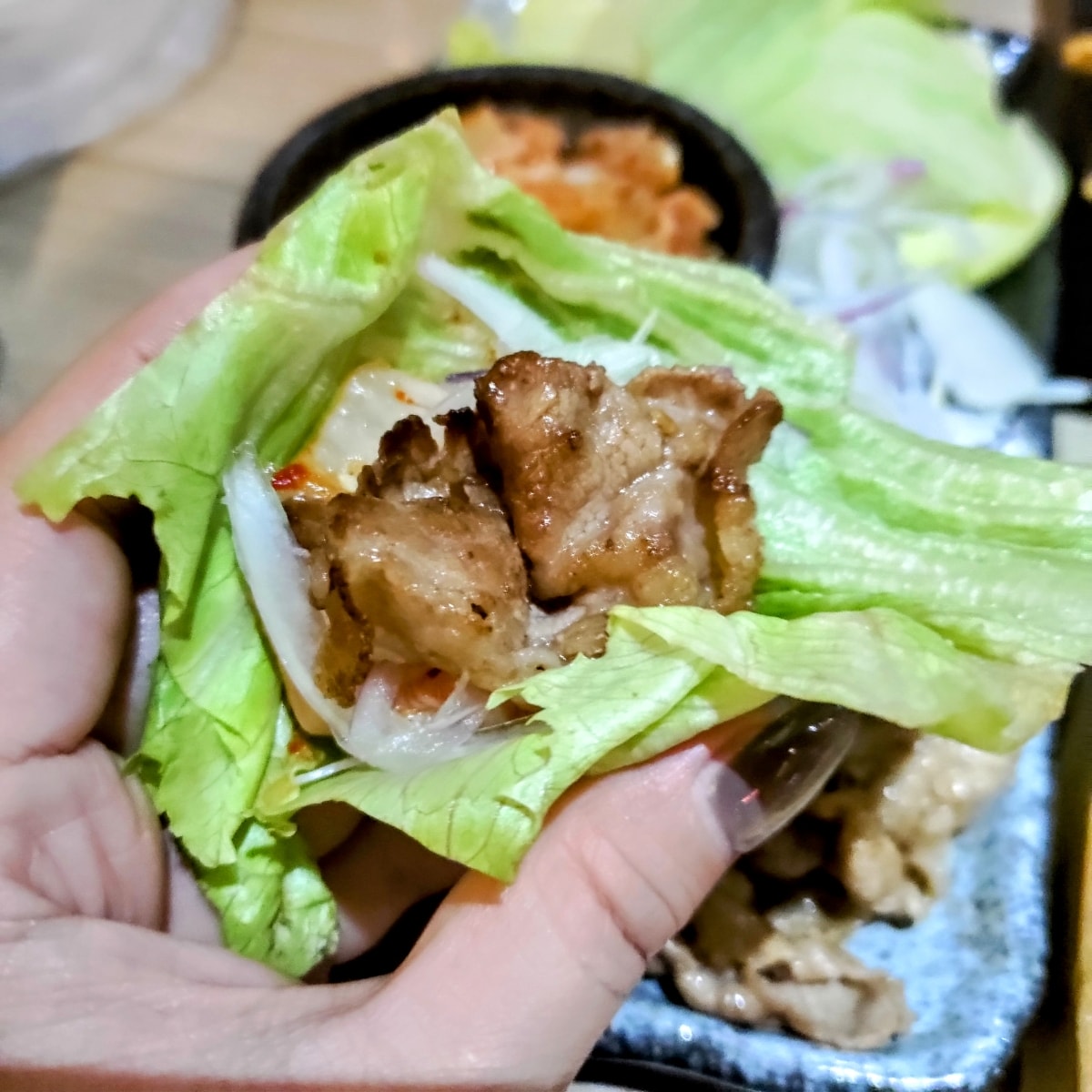 泡菜松阪豬