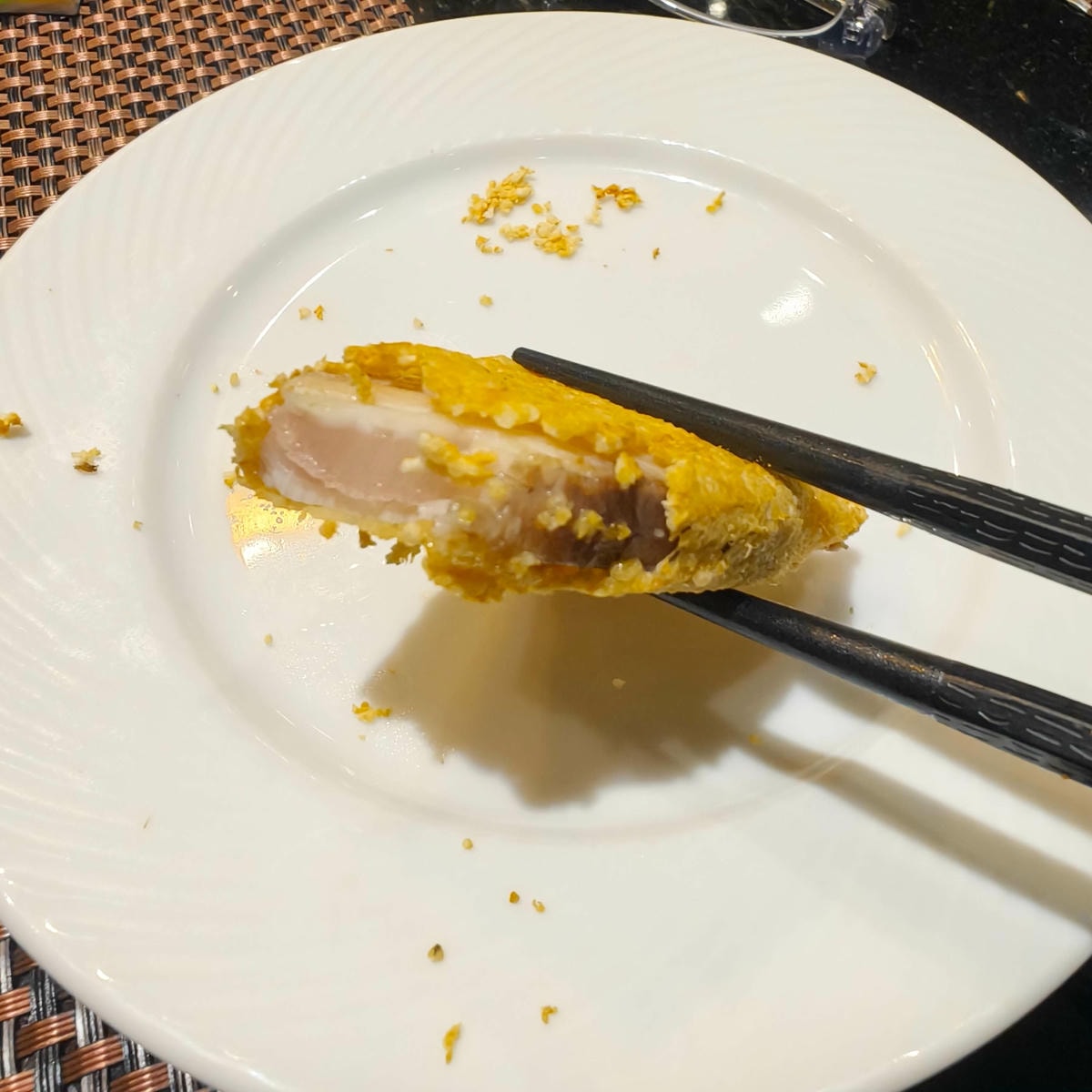 饗宴鐵板燒 帕瑪森起司煎魚