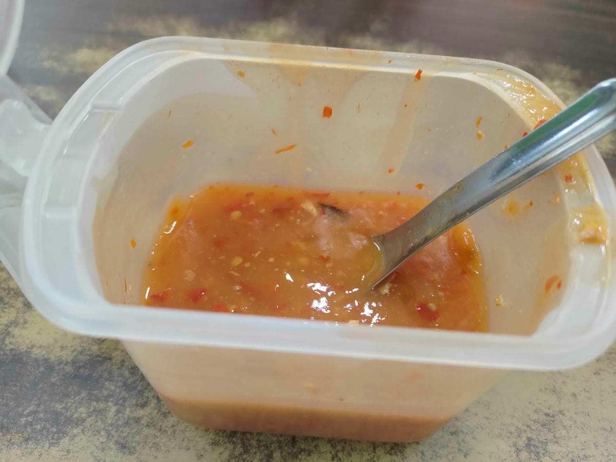 添丁切仔麵 辣椒醬