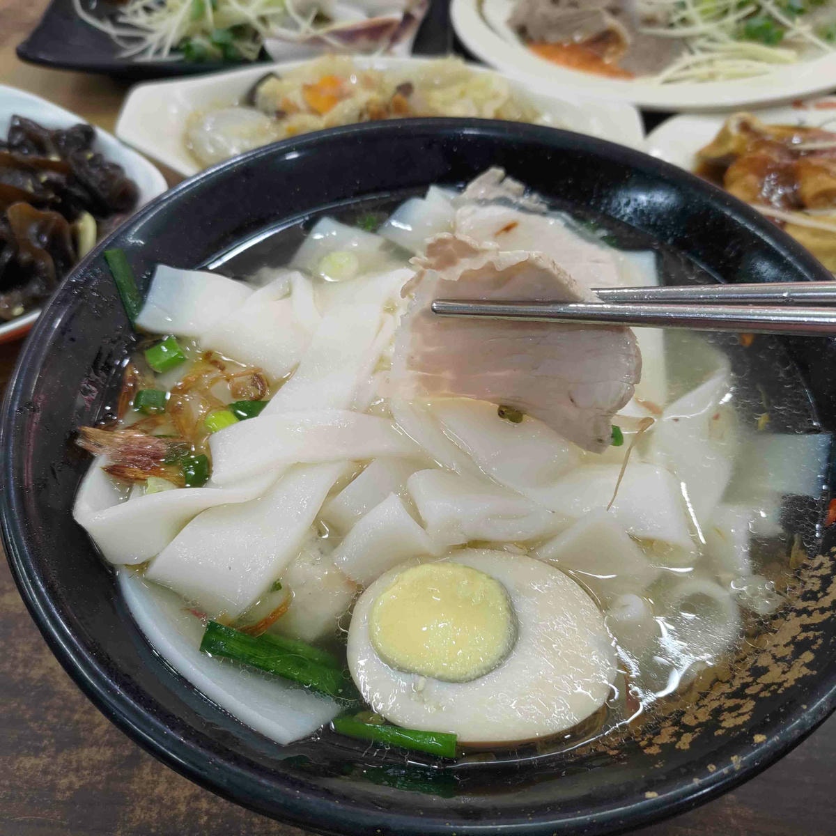 添丁切仔麵 湯粿仔條