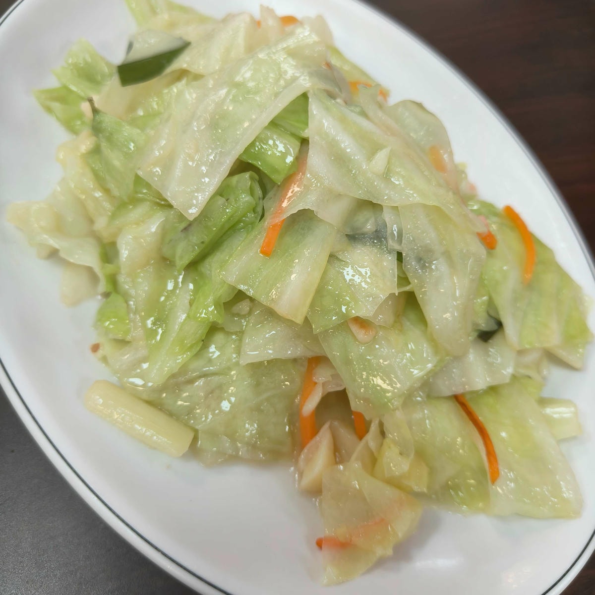 阿輝海產 清炒高麗菜