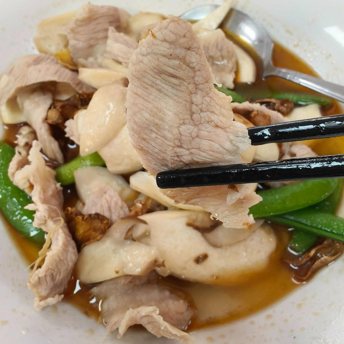 阿輝海產 麻油松阪豬