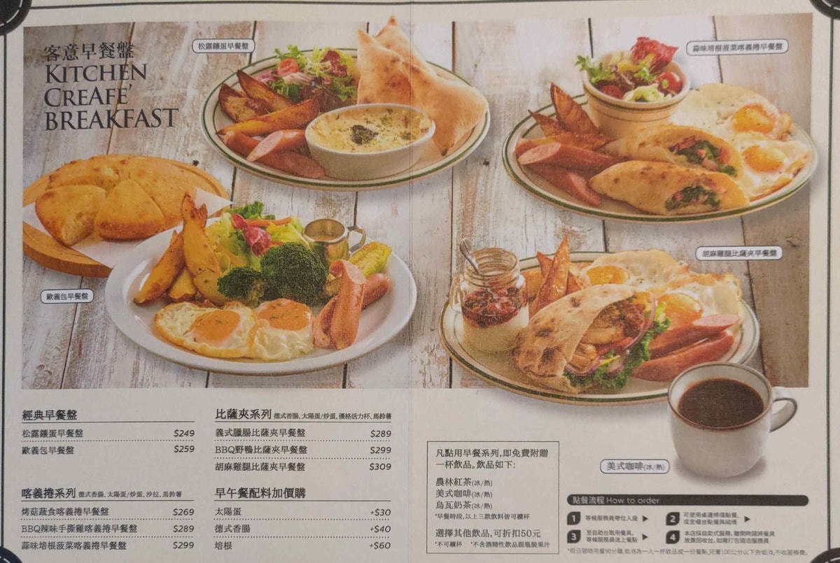 客意直火(內科西湖店) 早餐盤